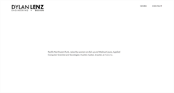 Desktop Screenshot of dylanlenz.com